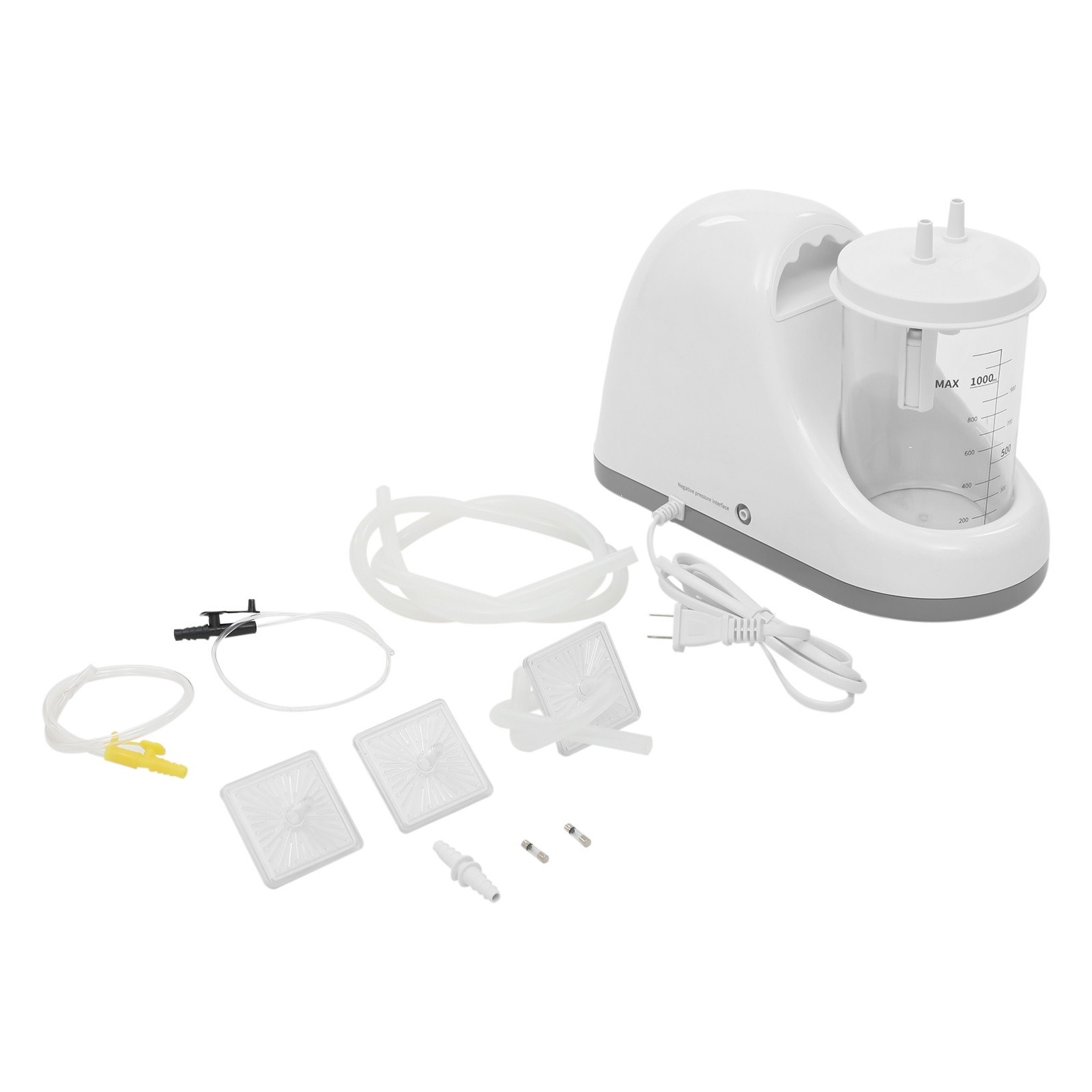 Portable Dental Phlegm Suction Unit Emergency Medical Vacuum Aspirator Machine