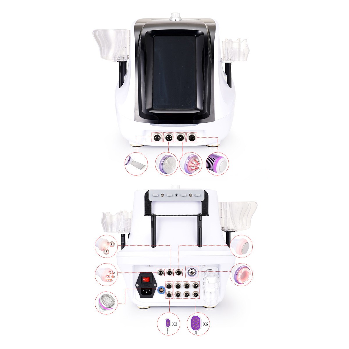 10 in 1 Beauty Machine Full Body Massage & Skin Care for Home Spa Salon Clinic