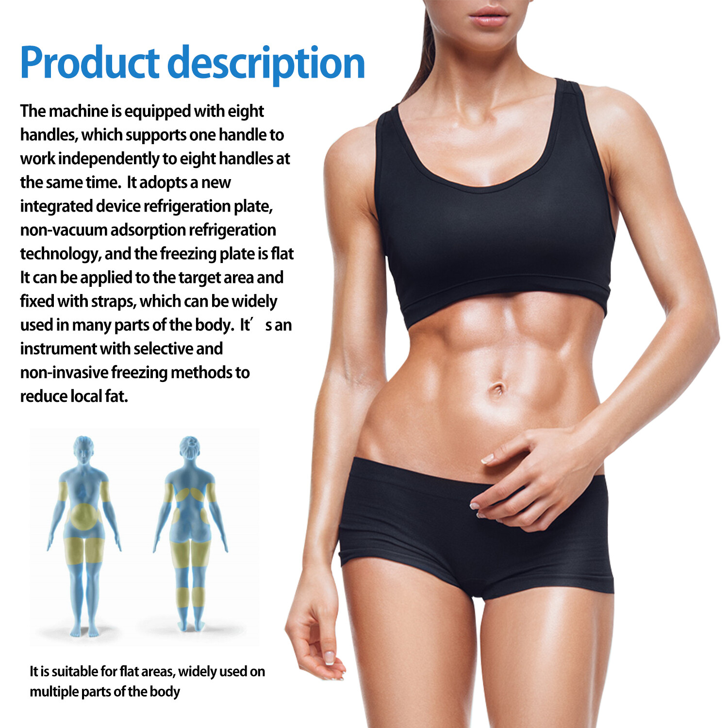 Body Shape Cryo Cool Fat Freezing Body Sculpting Slimming Machine Fat Removal