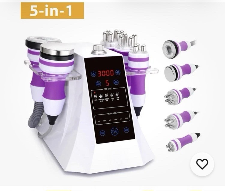 5-in-1 Ultrasonic Body Sculping Machine for Anti-Cellulite Body Contouring Radio
