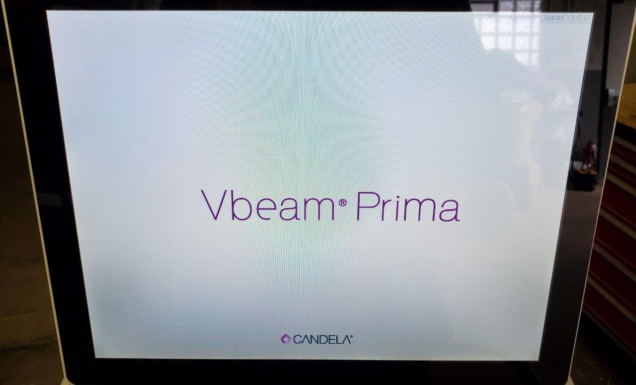 2019 Candela VBeam Prima 595nm & 1064nm Pulsed Dye/Nd:YAG Cosmetic/Medical Laser