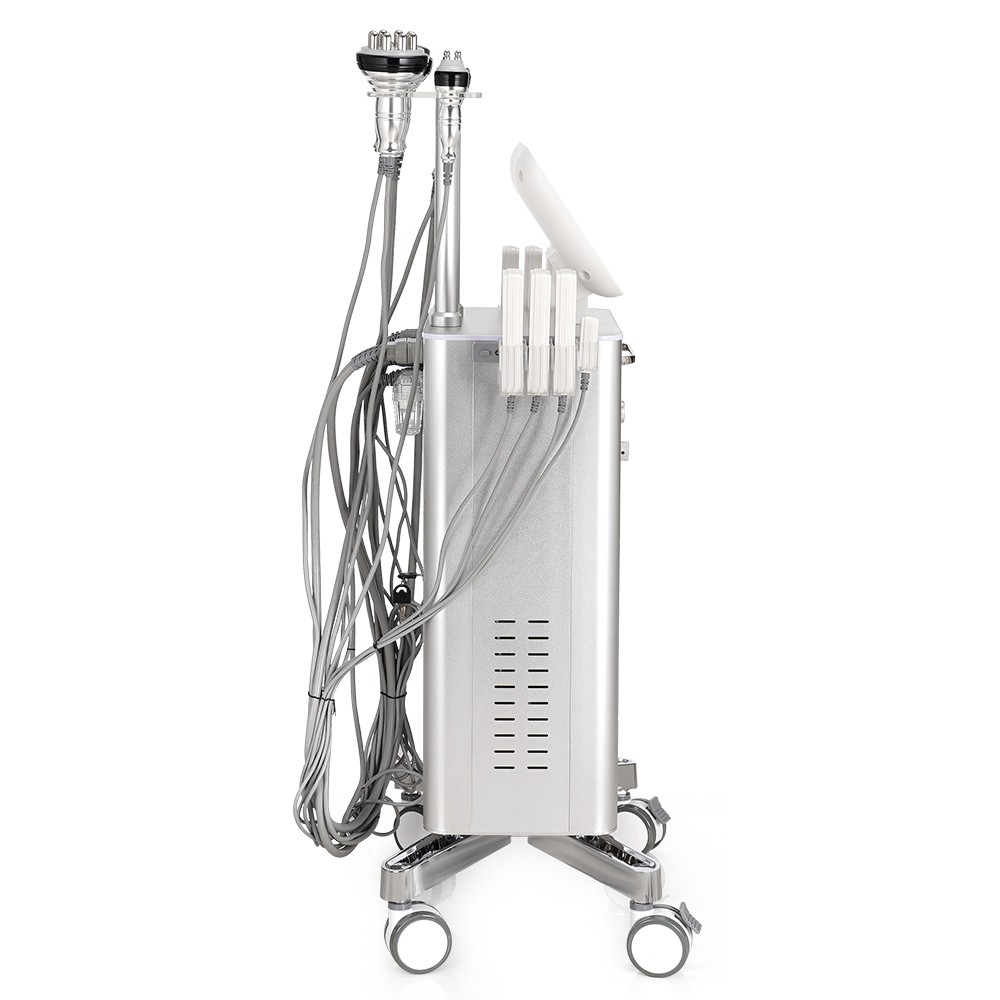7 Attachments Vertical Spa Machine for Improve Sagging Skin Targeted Body Zones