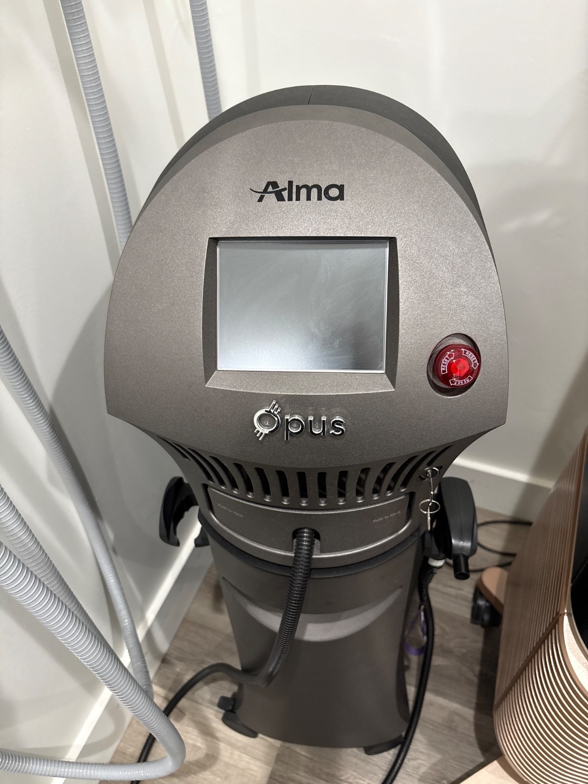 2021 Alma Opus Fractional Plasma skin resurfacing system with 2 box of glid