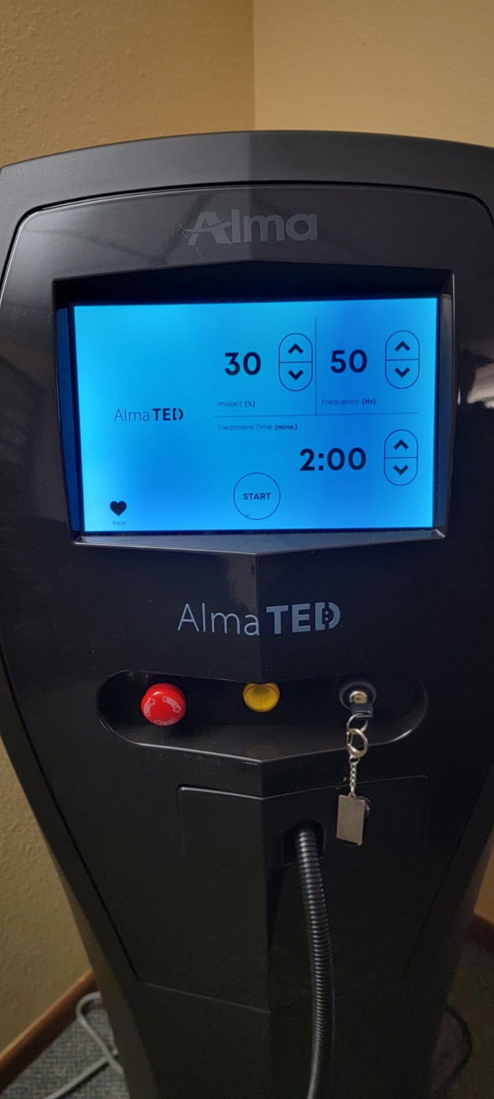 Alma TED Hair Restoration Machine, Cart Mounted, Cosmetology Use