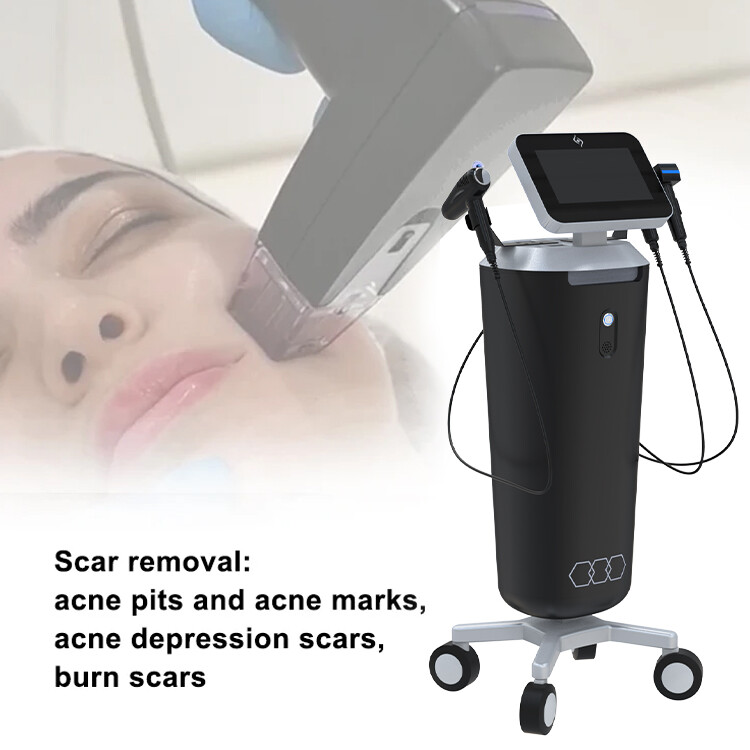 Powerful Gold-RF facial spa beauty device improve skin complexion anti-aging