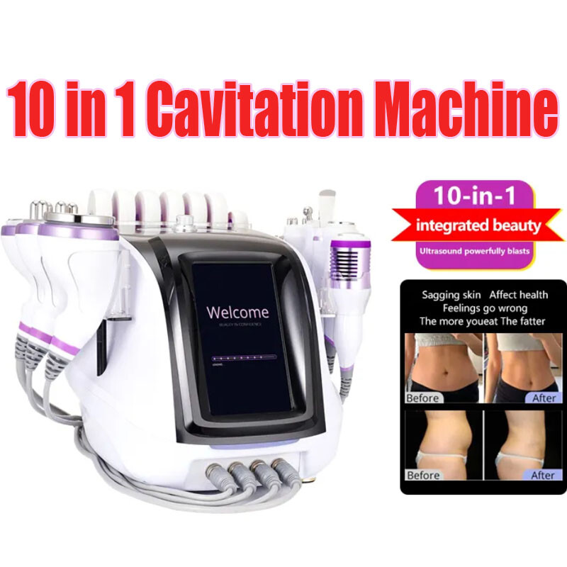 10IN1 Cavitation Machine With Lipo Laser Cavitation Machine Cavitation Machine