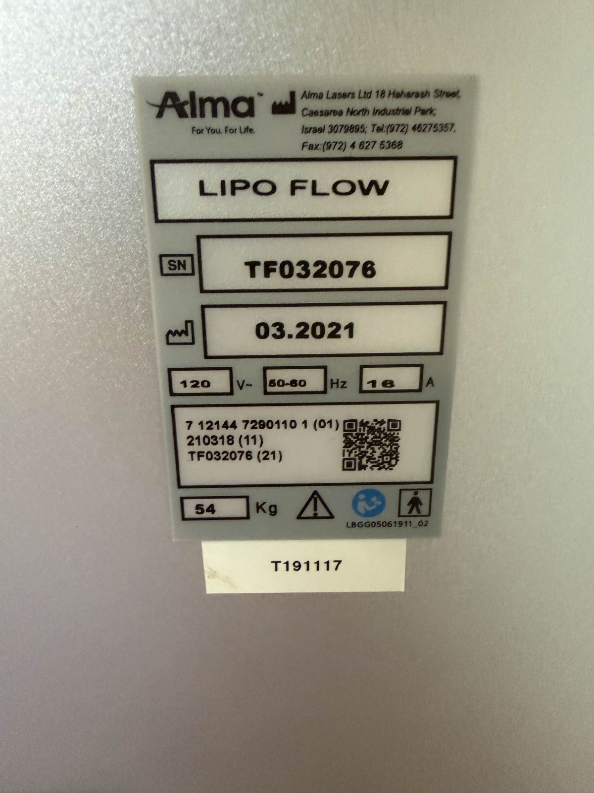 Alma BeautiFill Lipo by LipoLife 2021 TF032076