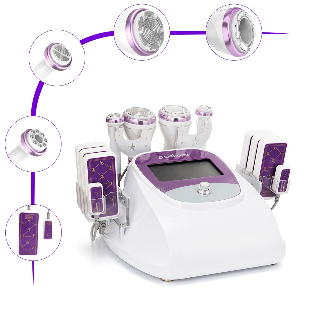Pro 6 in 1 Beauty Machine for Taut Skin & Jawline Definition Snatched Waist 30-K
