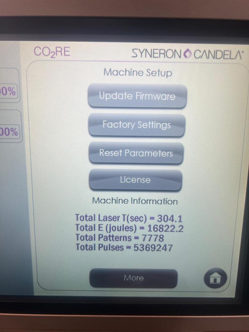 2016 Syneron/Candela CO2RE -with Intima