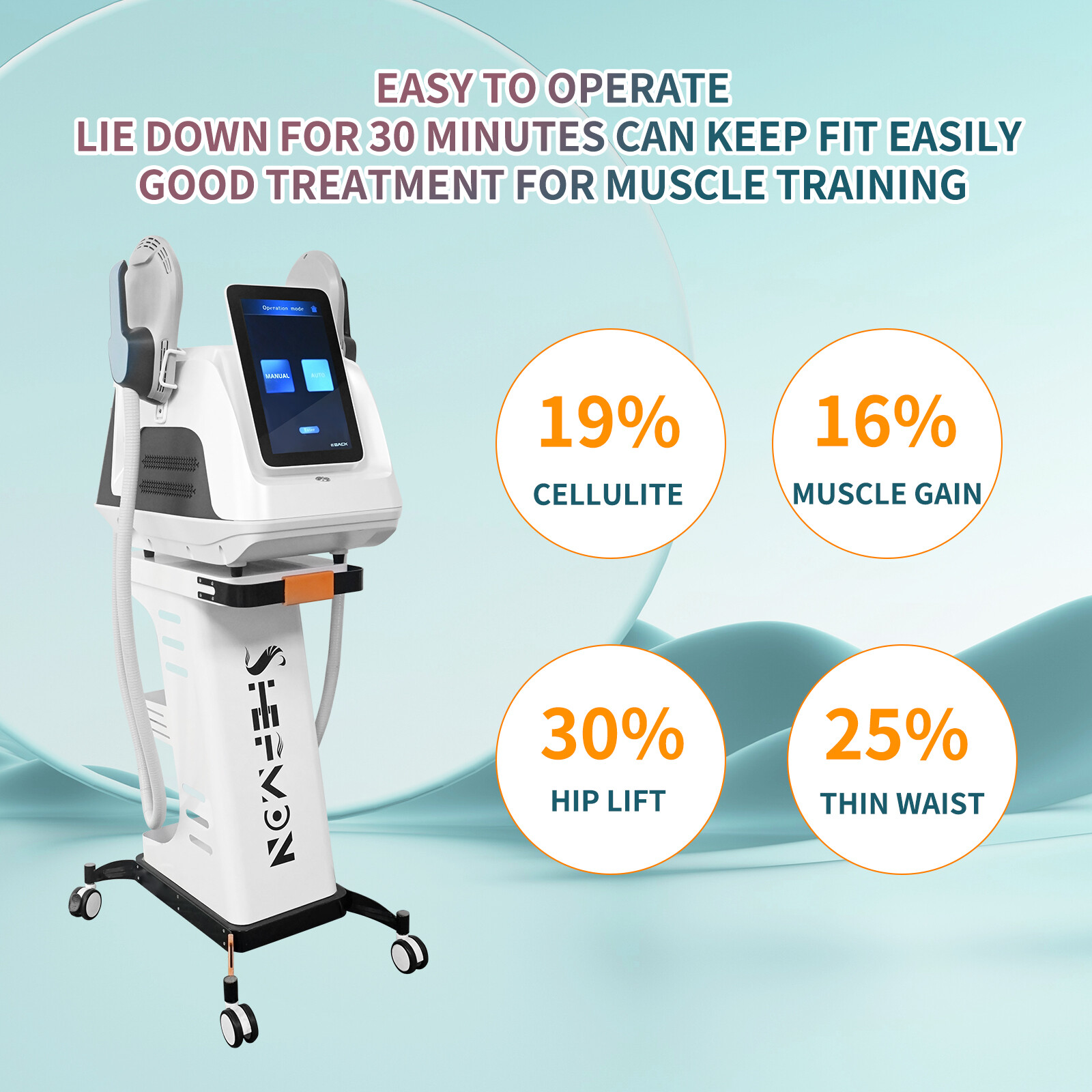 Body Fat Reduce Slimming Machine Sculpting Muscle Building Buttocks Exercises