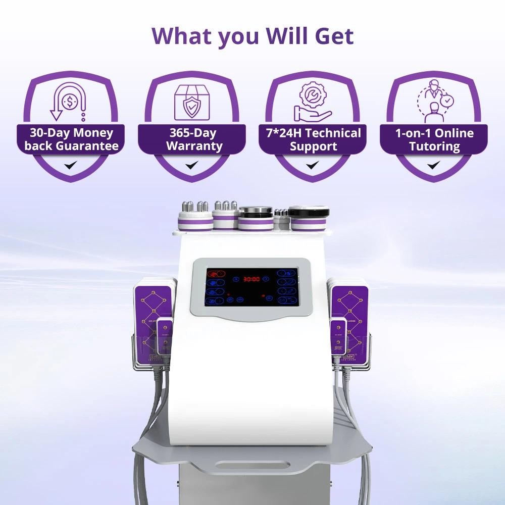 6 in 1 Beauty Machine for Skin Smoothing & Enhance Body Curves With Free Cream