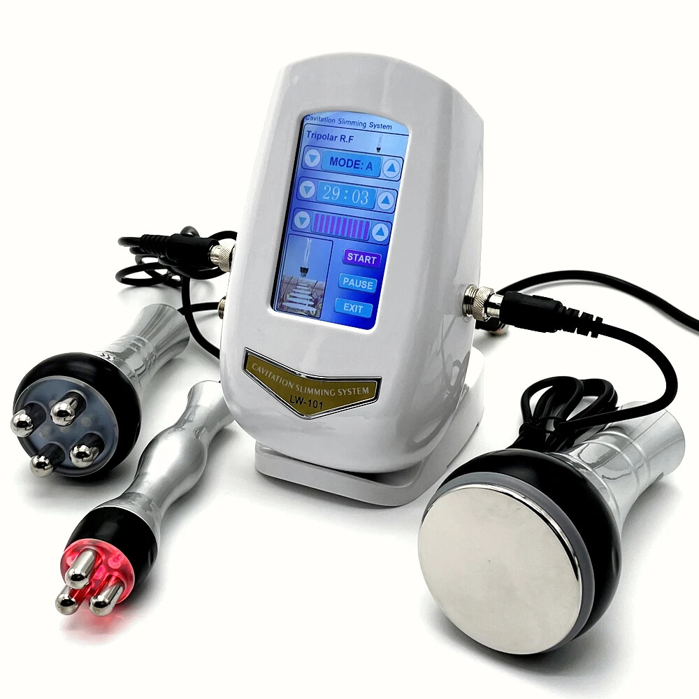 Professional 3 In 1 Facial Body Beauty Skin Care Machine with 3Heads Spa Use NEW