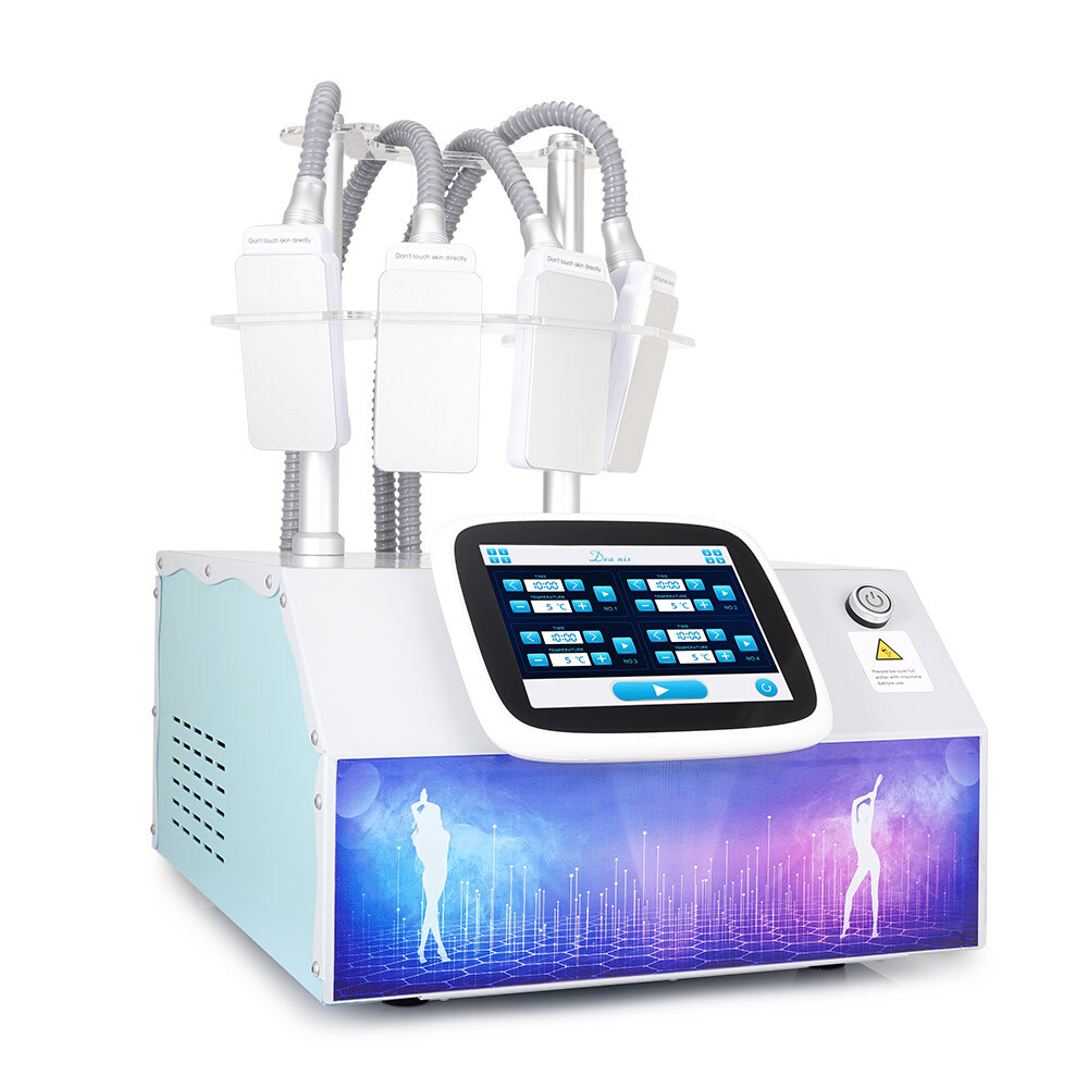 myChway 4 Pads Cold Freezing Cool Therapy Freezing Body Massager Beauty Machine