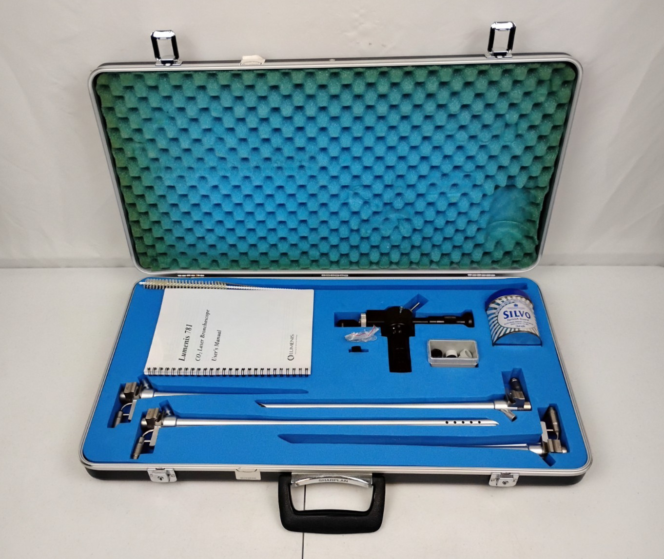 Sharplan F-200 Coherent Lumenis F-260 Laser Handpiece Set W/ Case ~ 34755