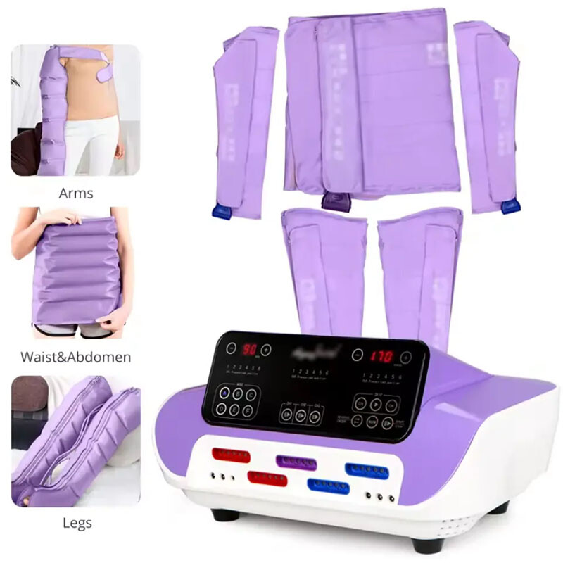 Pressotherapy Air Pressure Suit Body Slimming Weight Loss Lymph Drainage Machine