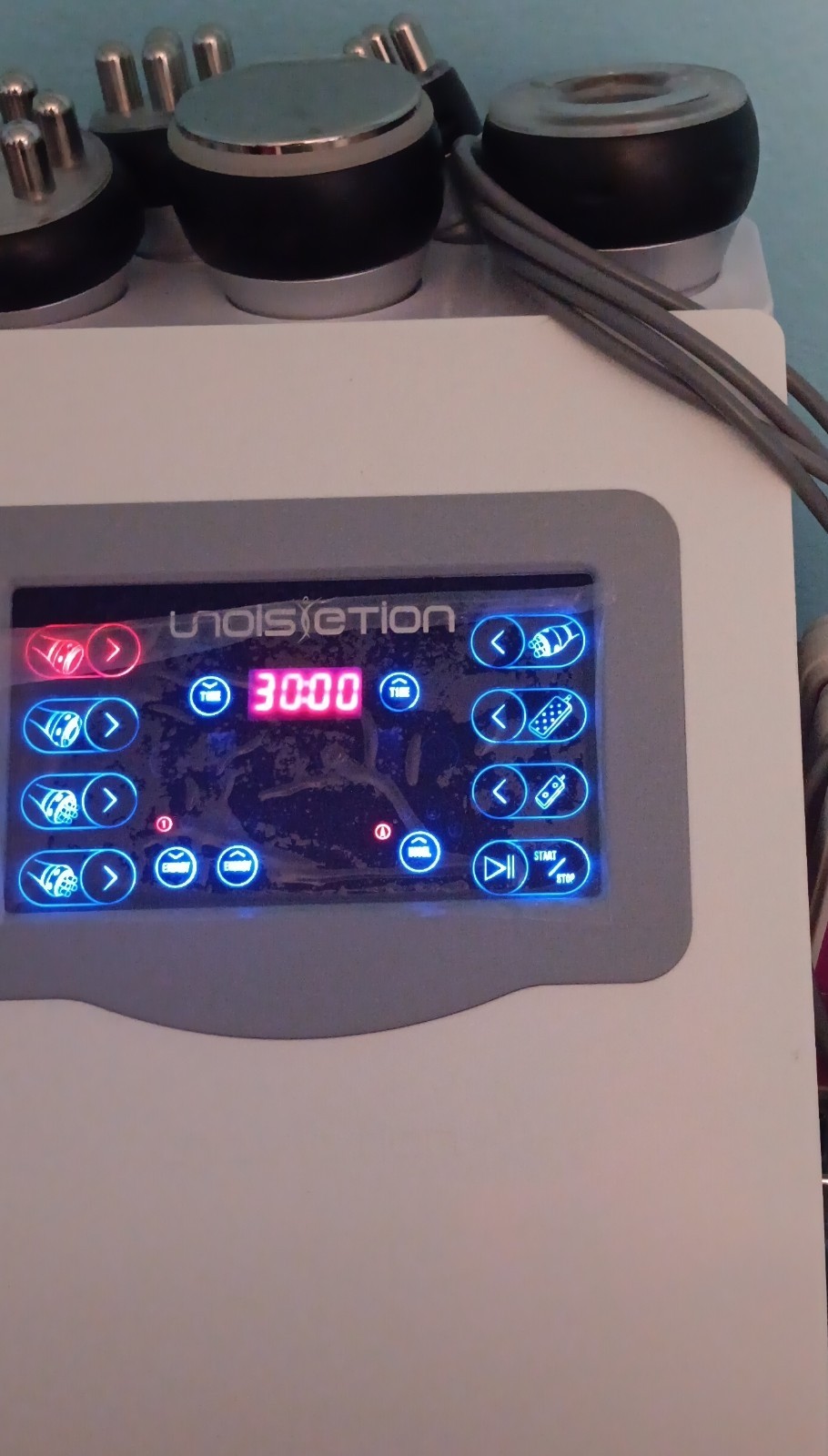 Unoisetion Aesthetic Cosmetic Machine with Multiple Handpieces and Digital Timer