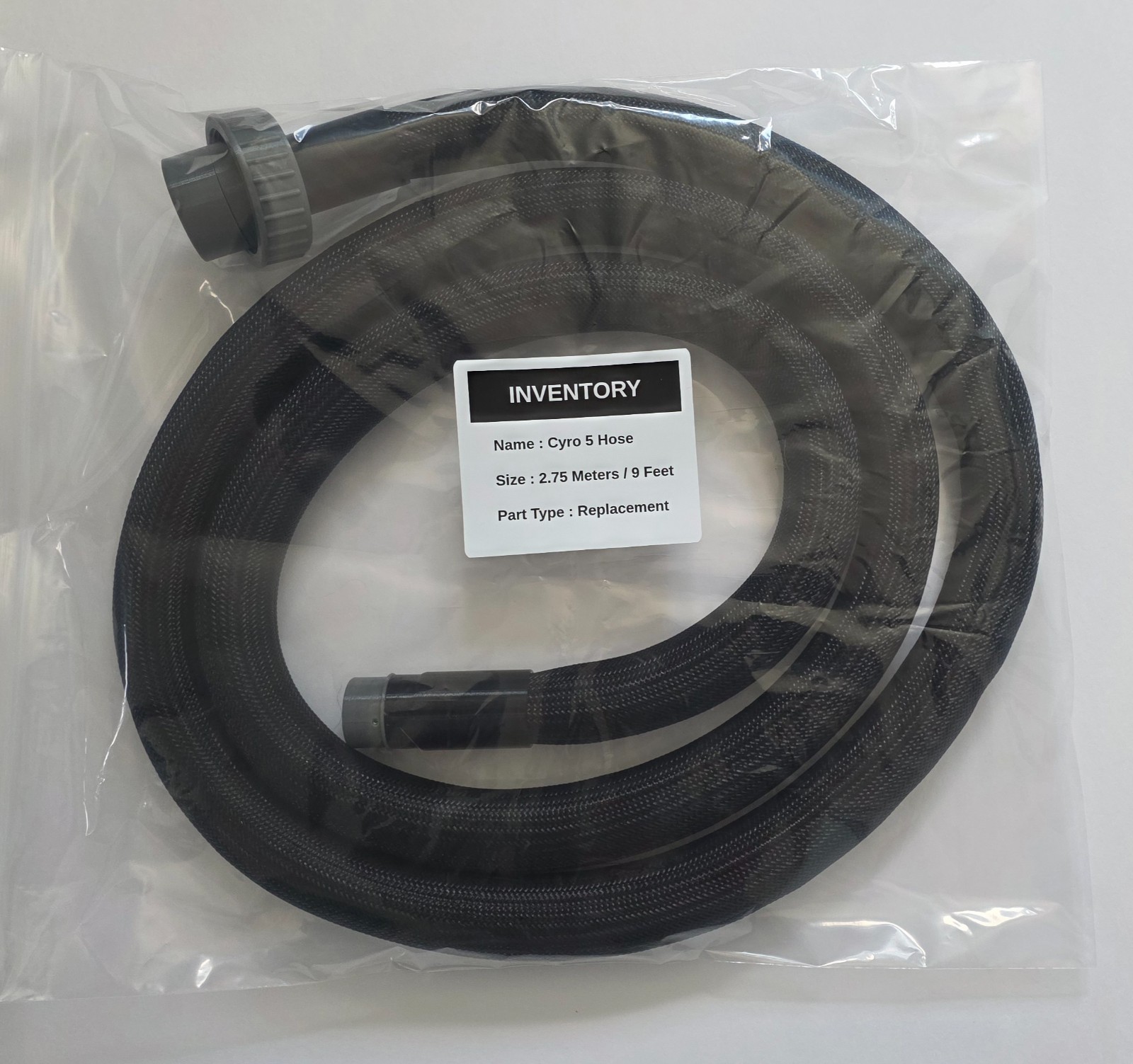 ZIMMER CRYO 5 HOSE Extended (9 ft) LARGE CONNECTOR