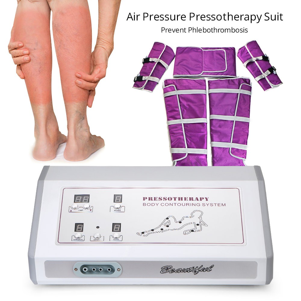 USED Air Pressure Pressotherapy Suit Body Relaxation Lymphatic Drainage Massager