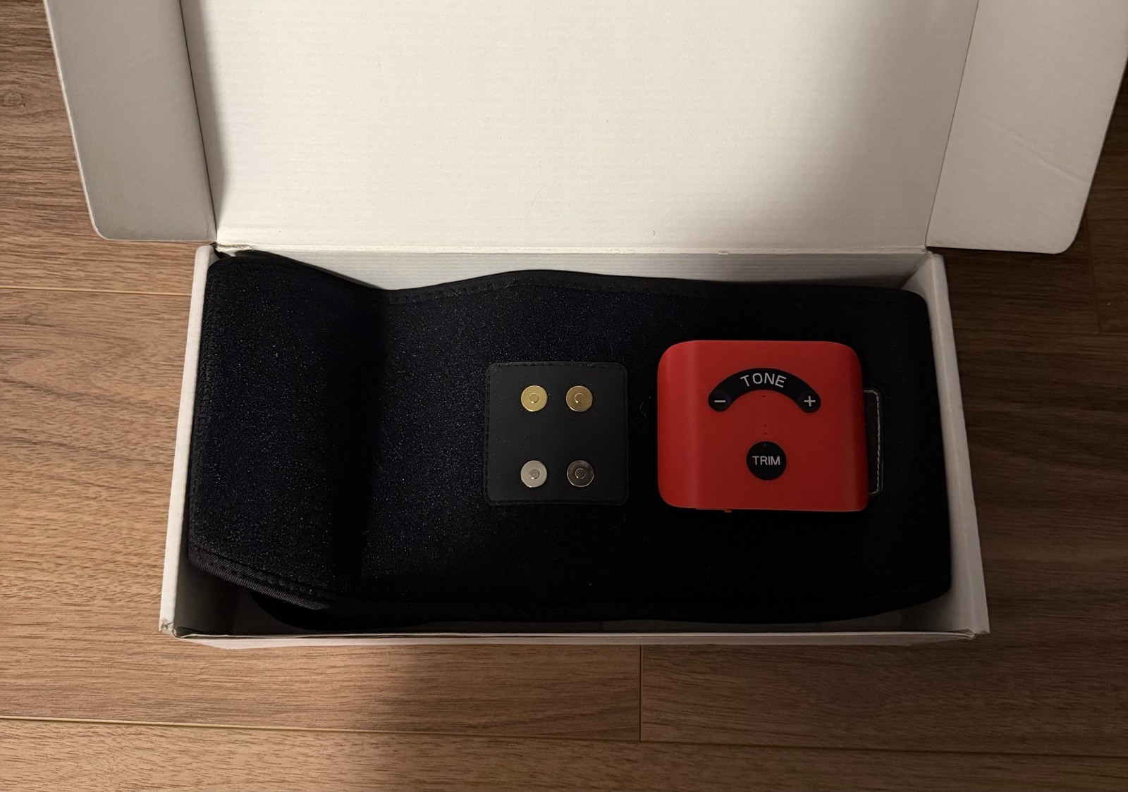 Trim+Tone Belt • Red light Therapy and EMS • NIB