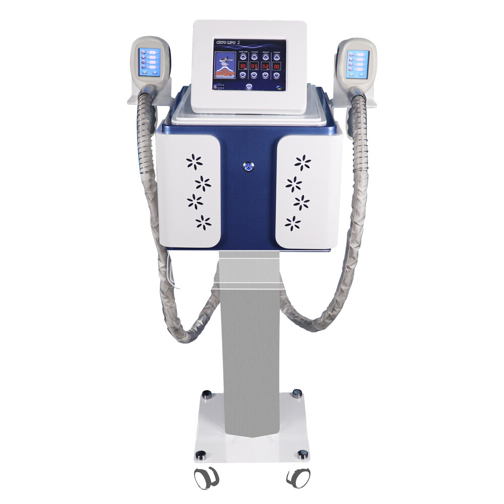 2 Handles Freezing Cold Sculpt Body Massager Double Chin Removal Beauty Machine