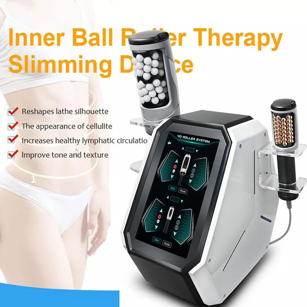 2 in 1 9D Inner Ball Roller Machine Lymphatic Drainage Body Massage Taut Skin