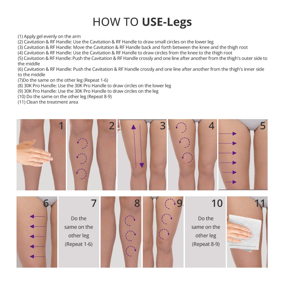 4 Probes Machine for Taut Skin & Jawline Definition Snatched Waist Dual-mode