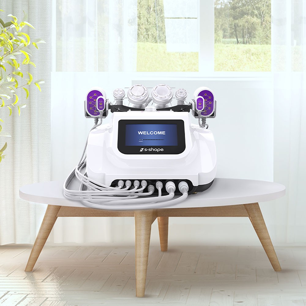Premium 6 Attachments Beauty Machine for Improve Sagging Skin Targeted Body Zone