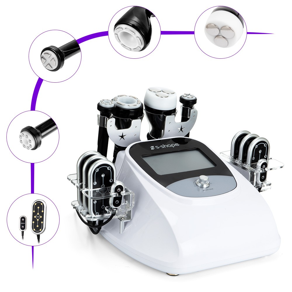 6 in 1 Beauty Machine for Body Massage Facial Care Skin Lift Loss WeigQ S-SHAP4