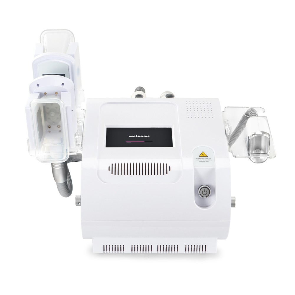3 Handles Cool Freeze Beauty Machine for Face& Body Line Improvement Salon SPA