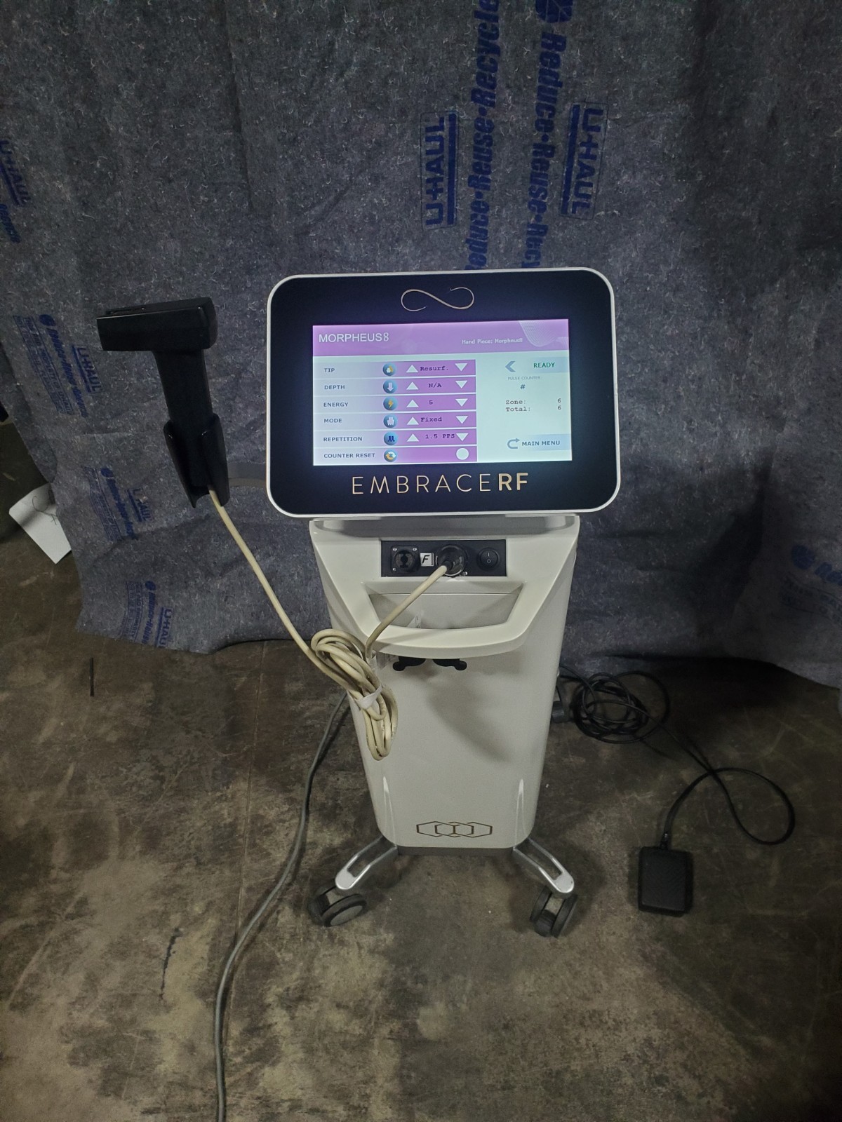 2019 InMode Embrace RF Morpheus 8 with Face Handpiece