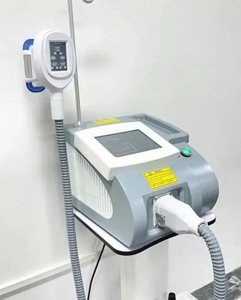 3 Handles Cold Freezing Cool Body Chin, Double Chin Massage Beauty Machine