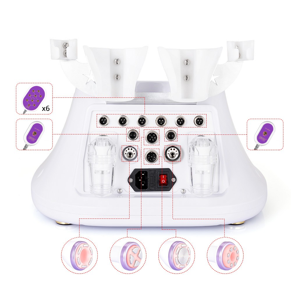 Multifunctional 6 in 1 Beauty Machine Body Massage Facial Skin Care Skin Lifting