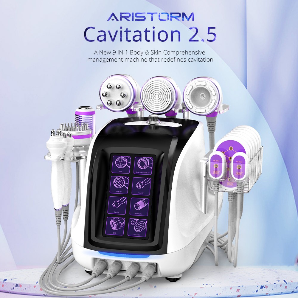 9 in 1 Multifunction Beauty Machine for Body Massage Facial Skin Care Salon Use