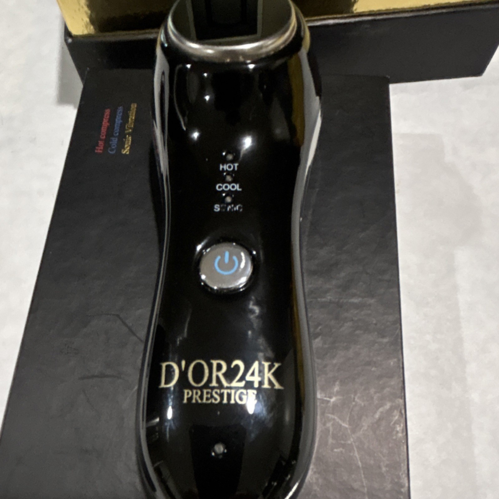 D’OR24K Prestige Mega Sonic Skin Tightening & Wrinkle Reducing Sonic Device