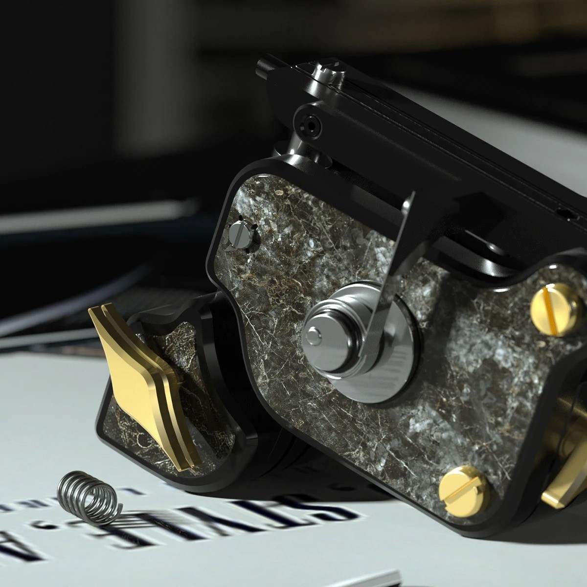 V7 Coreless Motor Rotary Tattoo Machine 14000Rpm Adjustable Stroke Professional