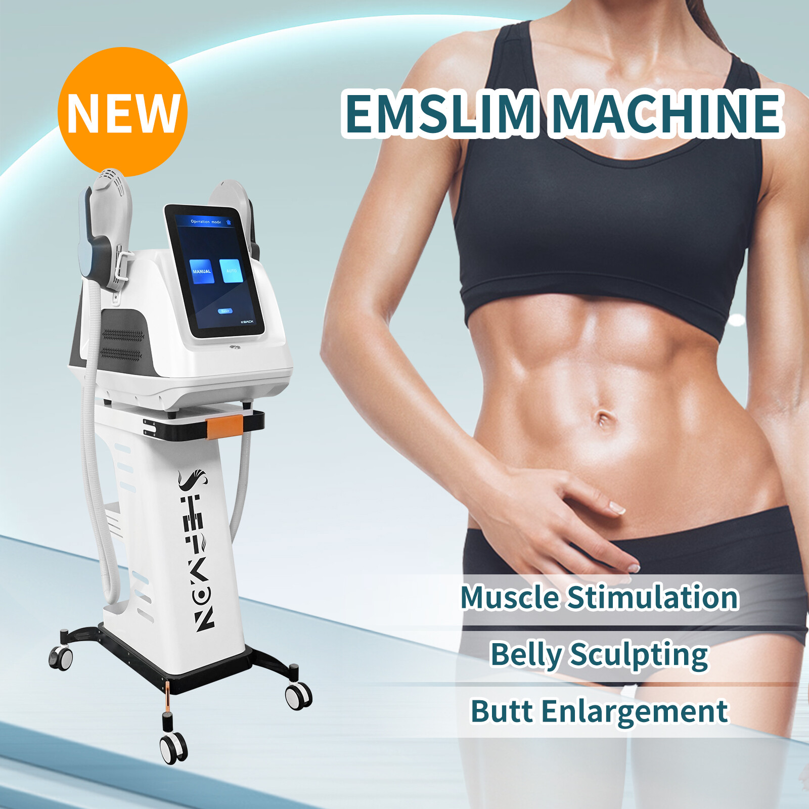 Body Fat Reduce Slimming Machine Sculpting Muscle Building Buttocks Exercises