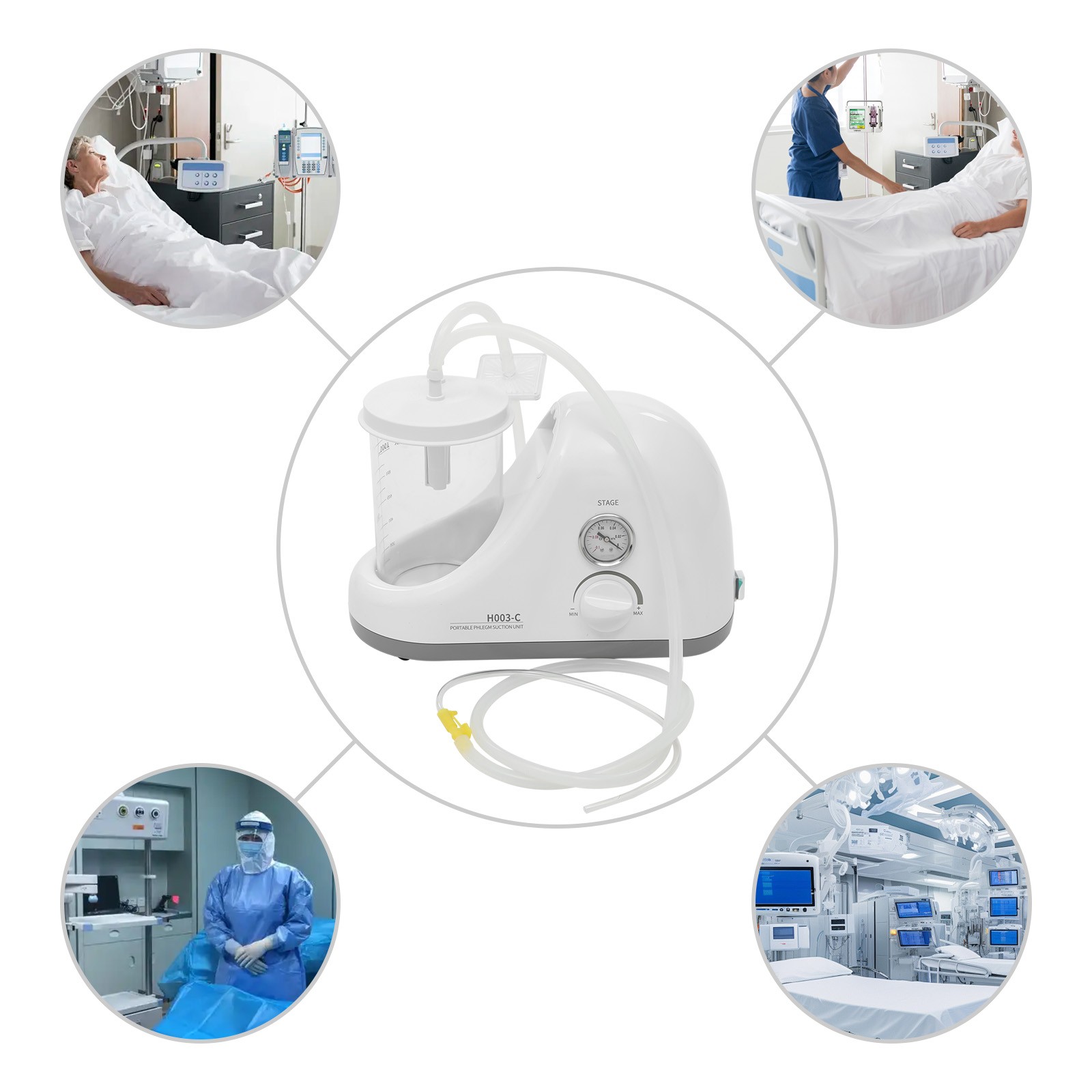 Portable Dental Suction Machine Oral Emergency Vacuum Phlegm Suction Unit SALE