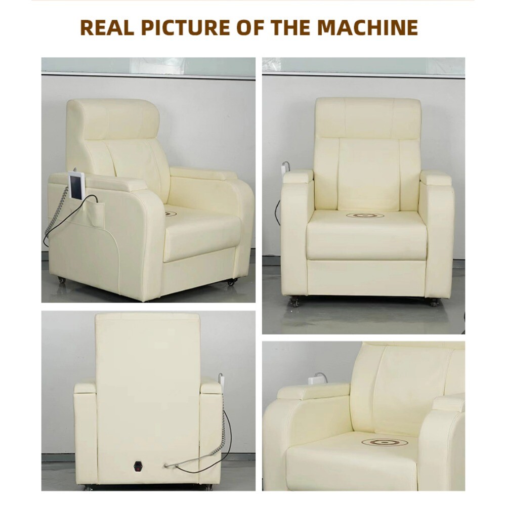 New plate bottom magnetic pulse happiness chair postpartum repair beauty machine