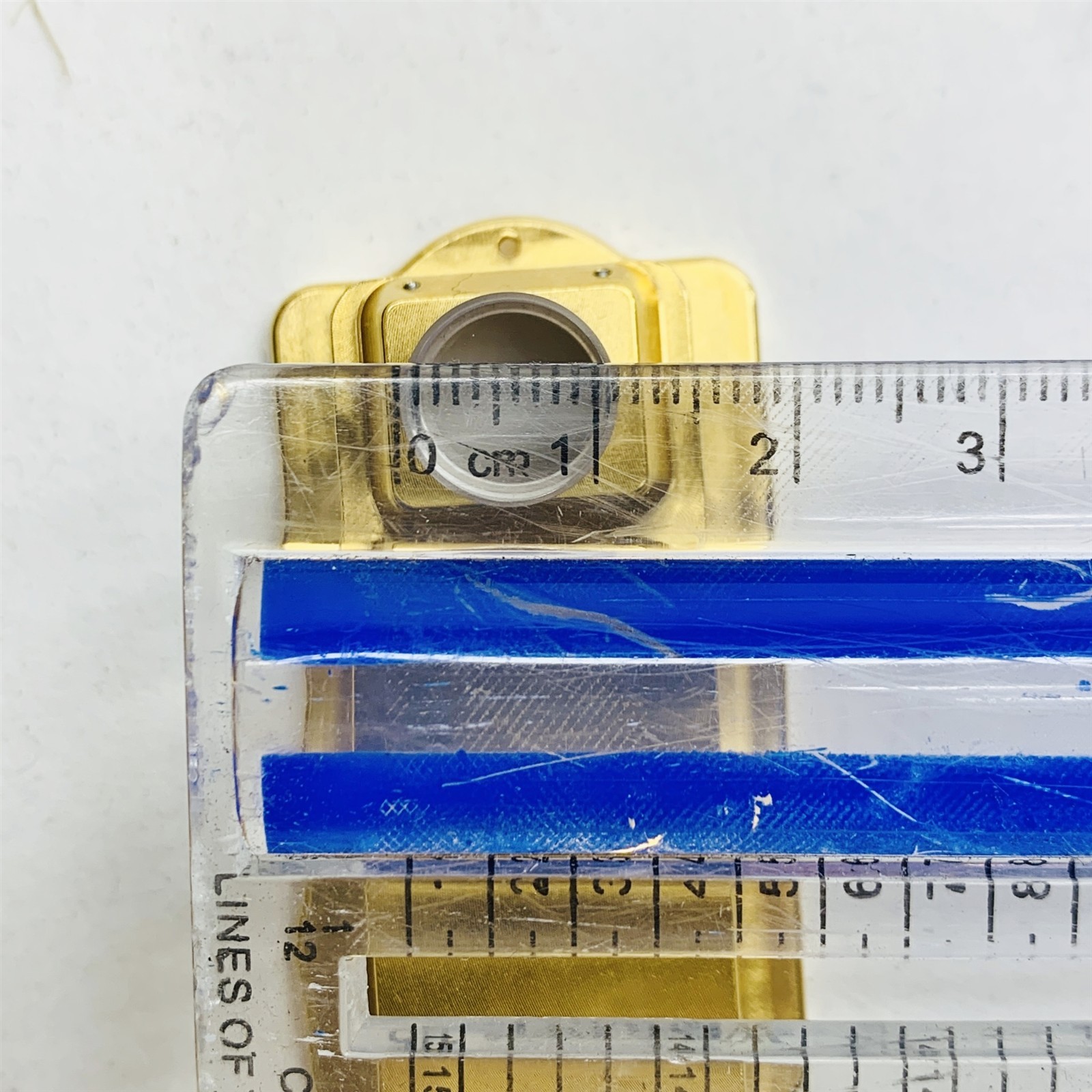 Sciton BBLs Gold Tip Magnetic Profile Joule 11mm Round Brass Finesse Adapter