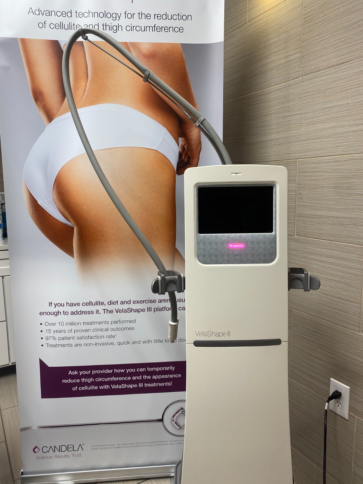 Velashape III Body Contouring and Cellulite Reduction