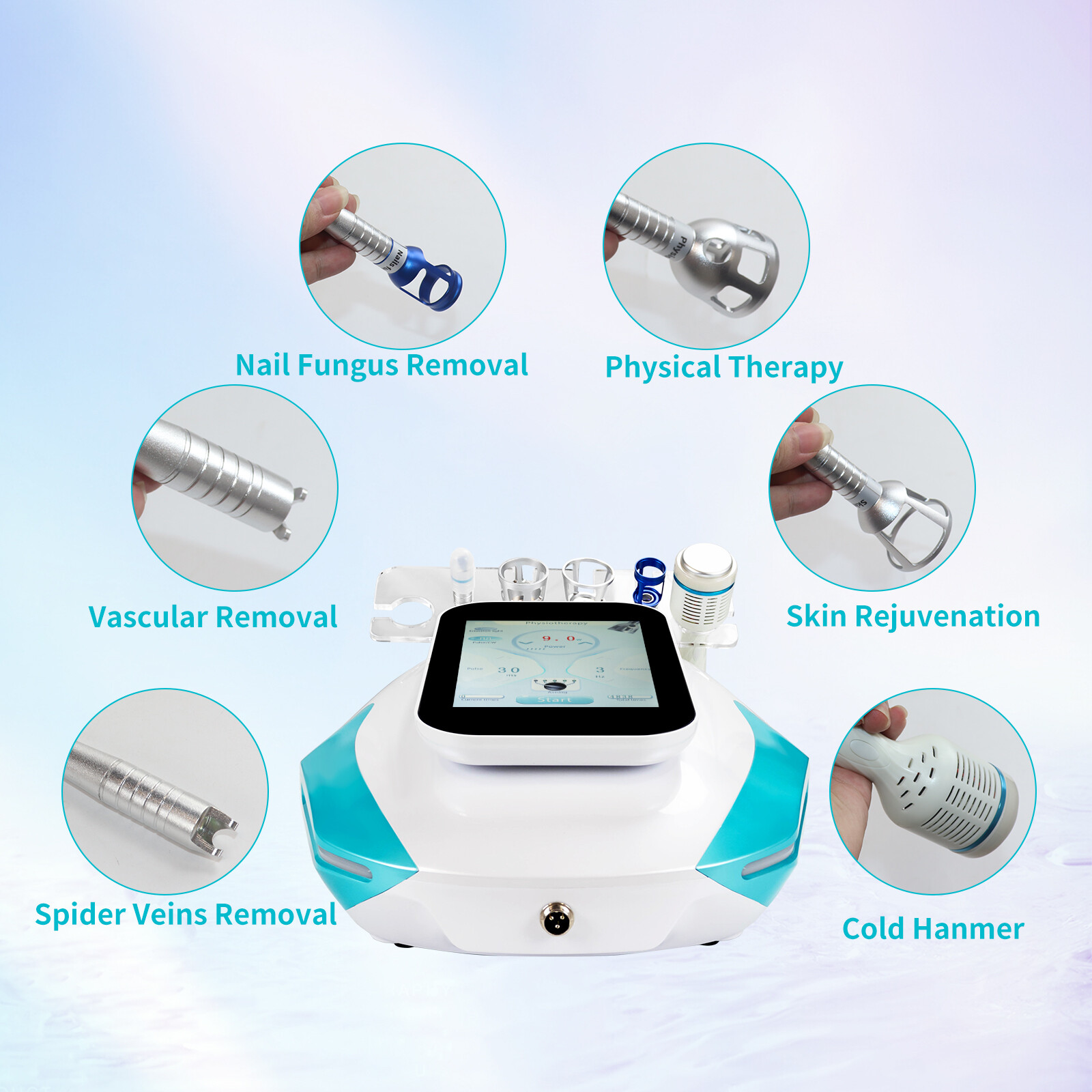 980nm Laser Device for Spider Veins, Nail Fungus Removal & Physical Therapy