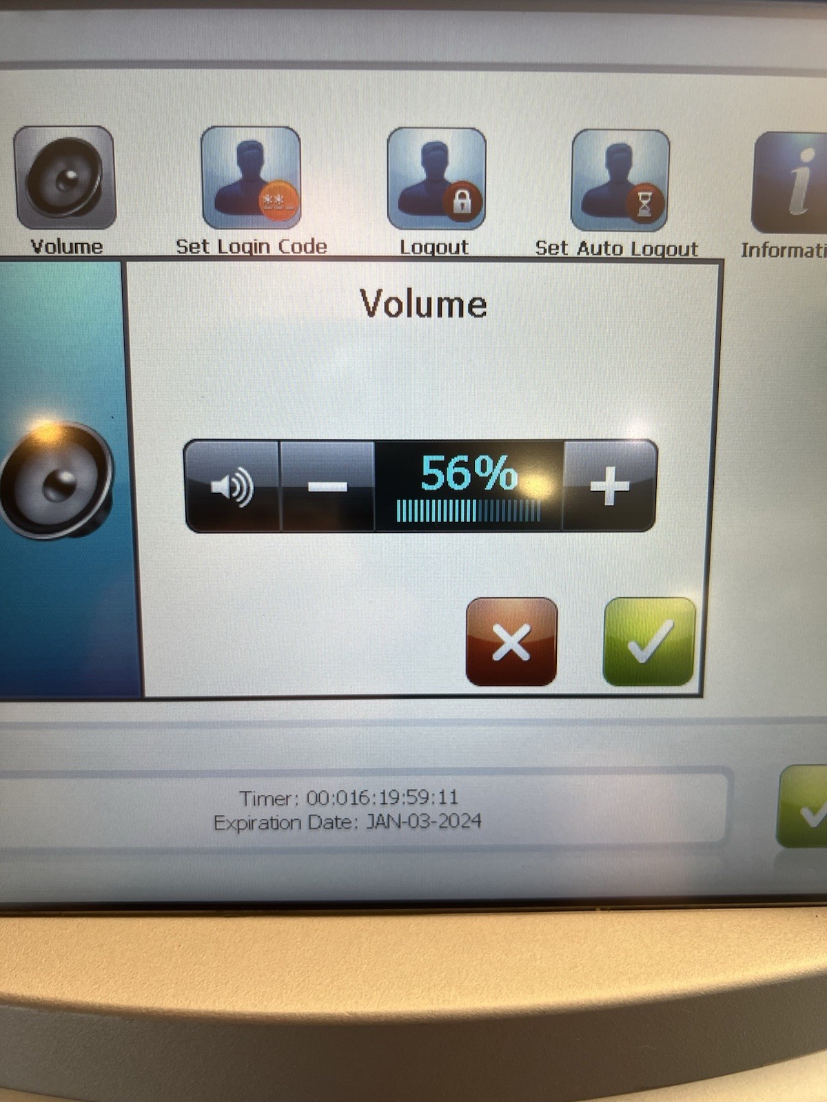 Venus Legacy Cart-Mounted Radiofrequency Cosmetology Machine LE400628