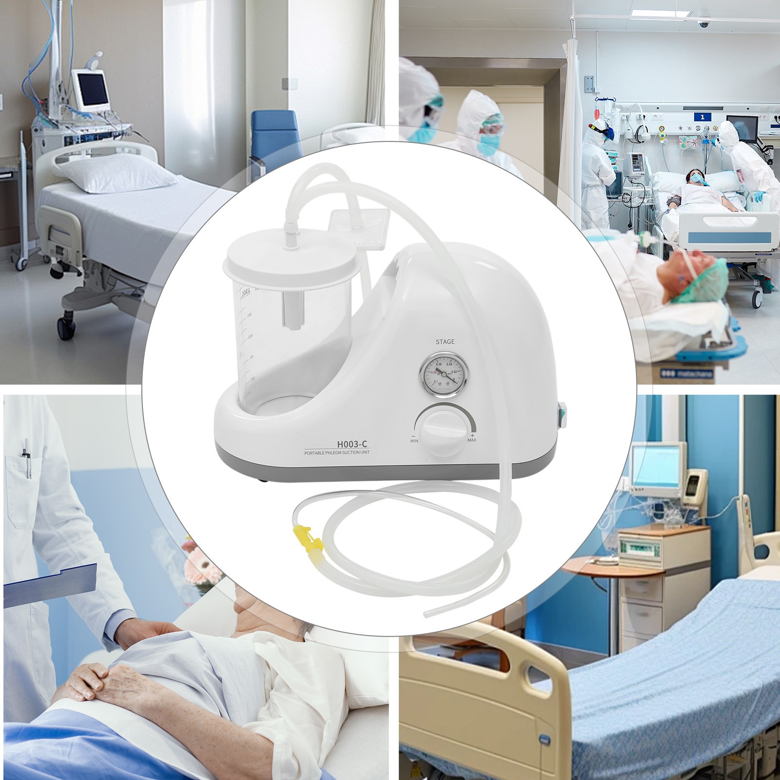 Portable Dental Suction Machine Oral Emergency Vacuum Phlegm Suction Unit SALE