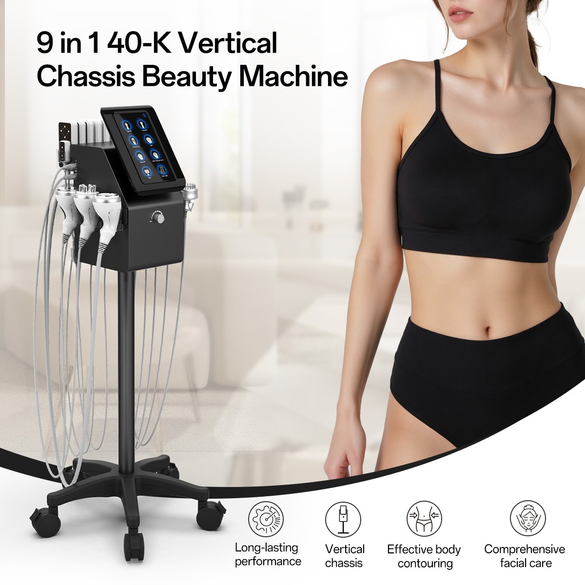 Pro 9 in 1 Beauty Machine for Body Massage Facial Care Skin Lifting Lost Weig79