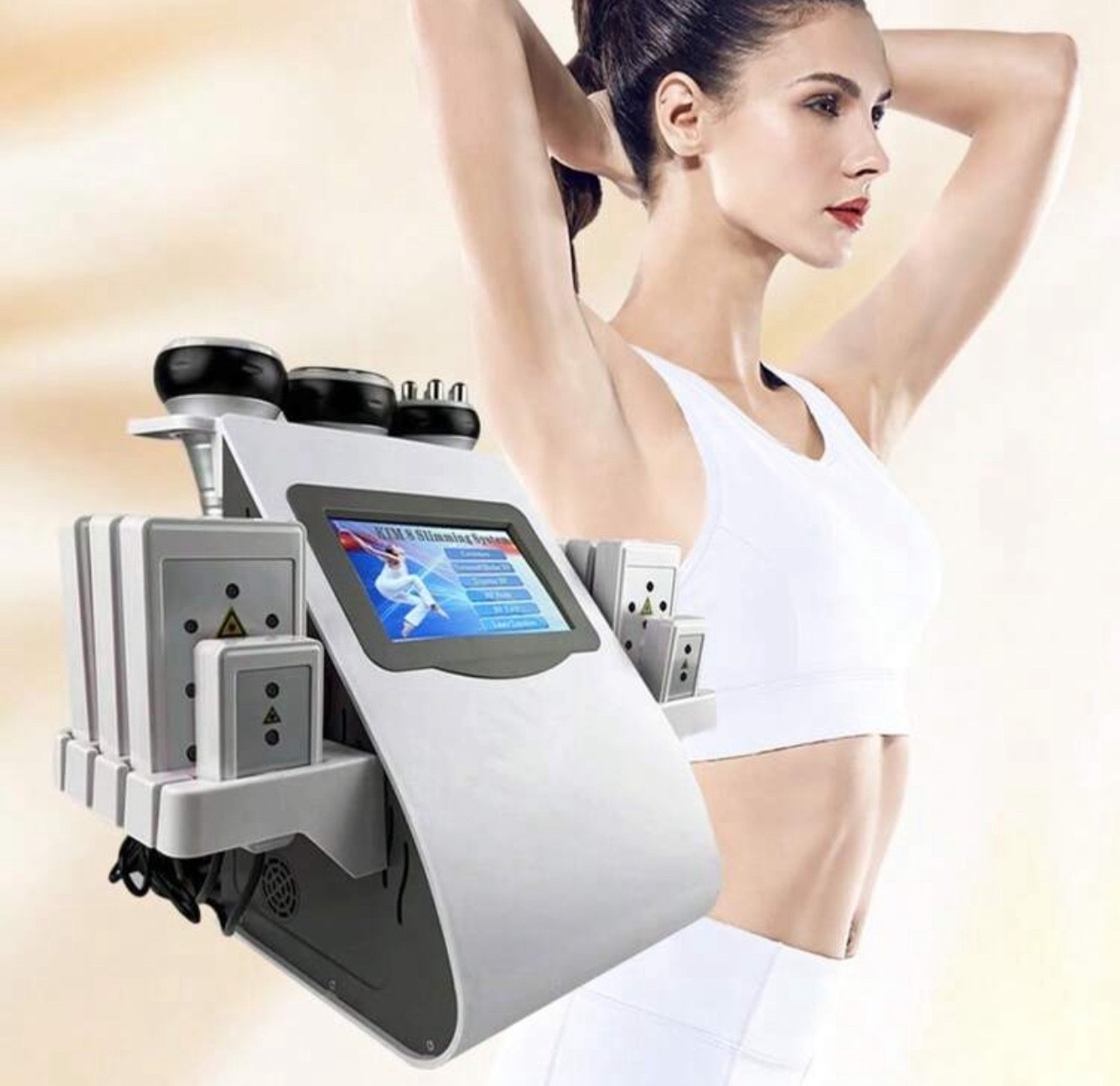 6-in-1 Cavitation, Laser Lipo & Radio Frequency Skin Tightening Body Contouring