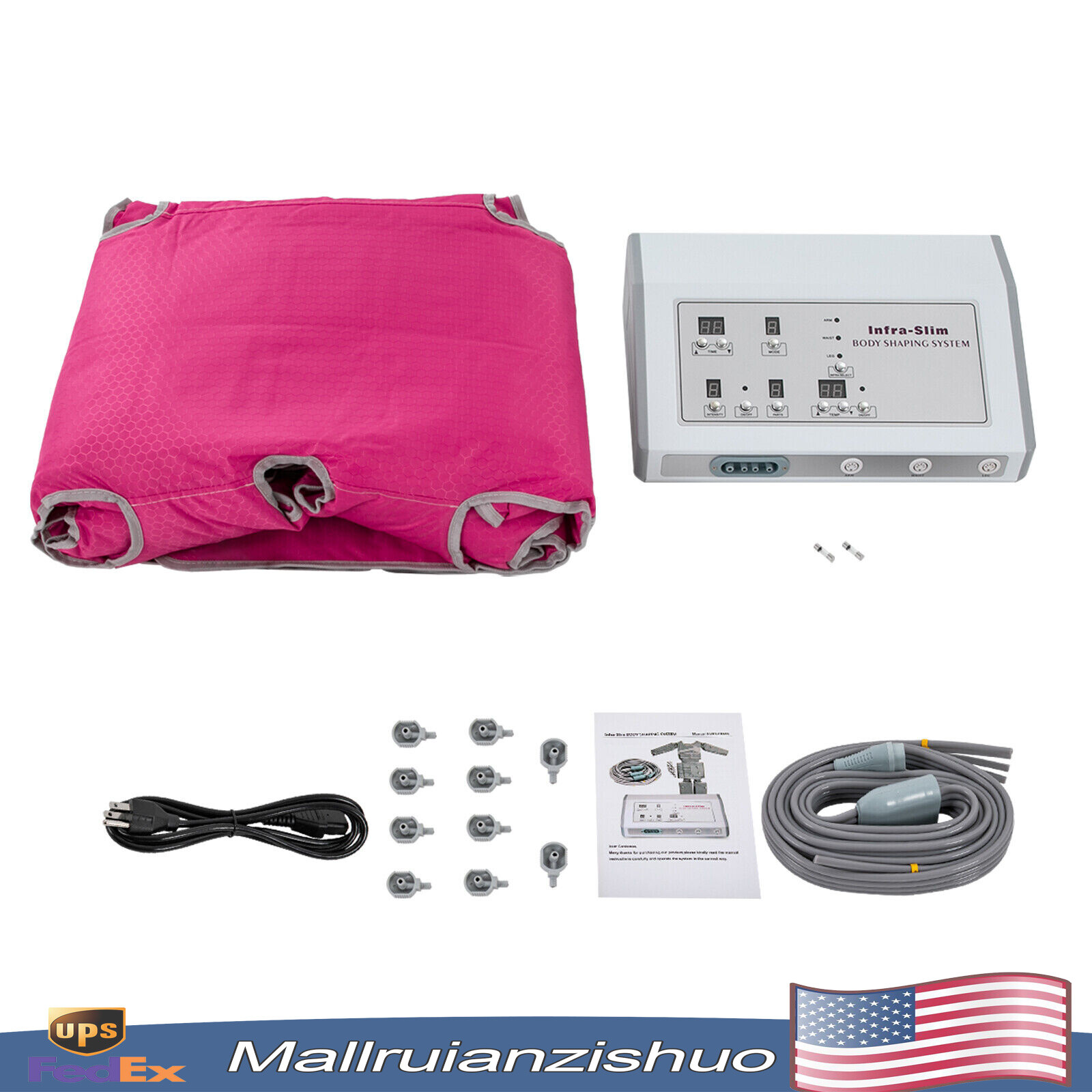 Pressotherapy Air Pressure Lymphatic Drainage Device Infrared Body Slimming Suit