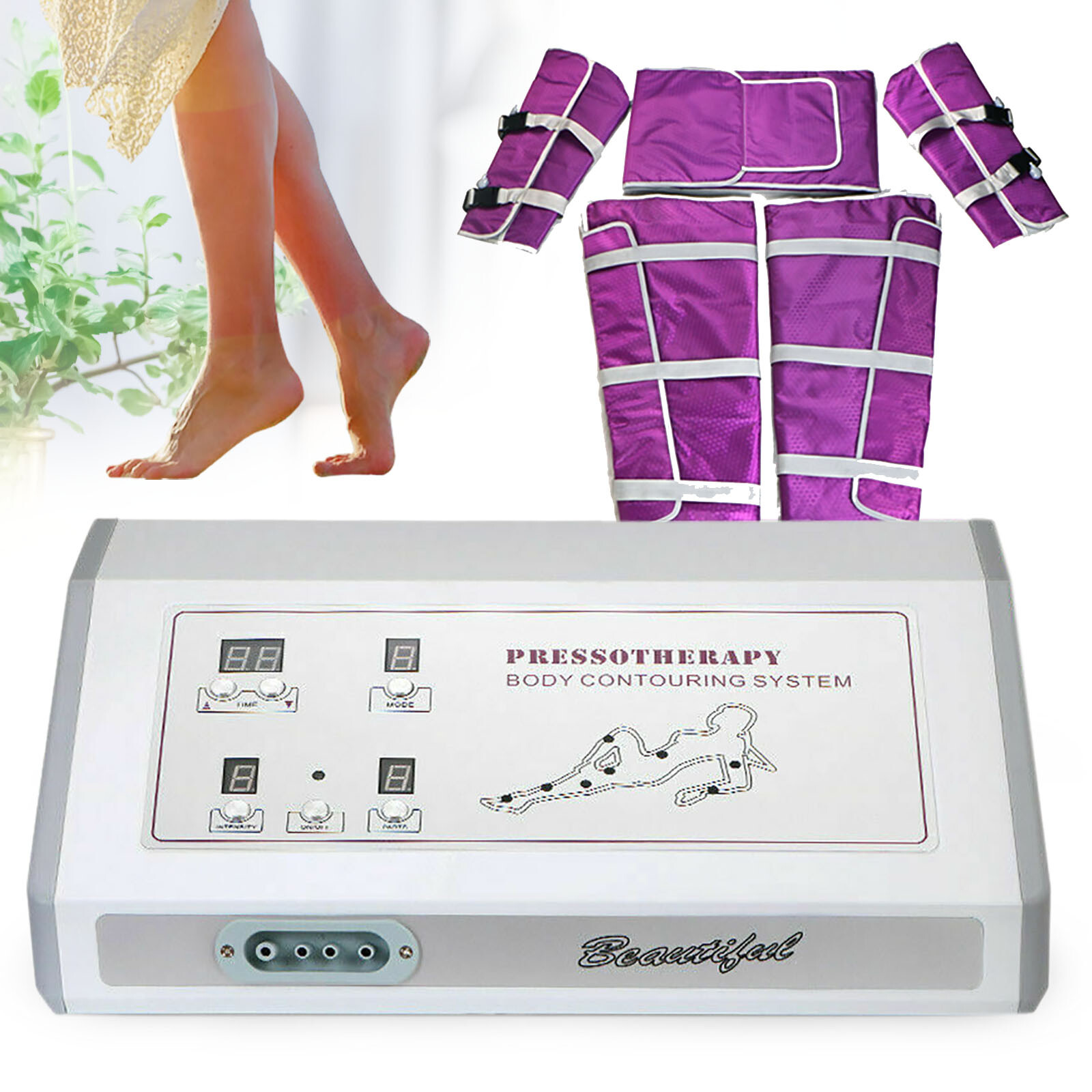 Air Pressure Slimming Suit Pressotherapy Body Contouring Weight Loss SPA Machine