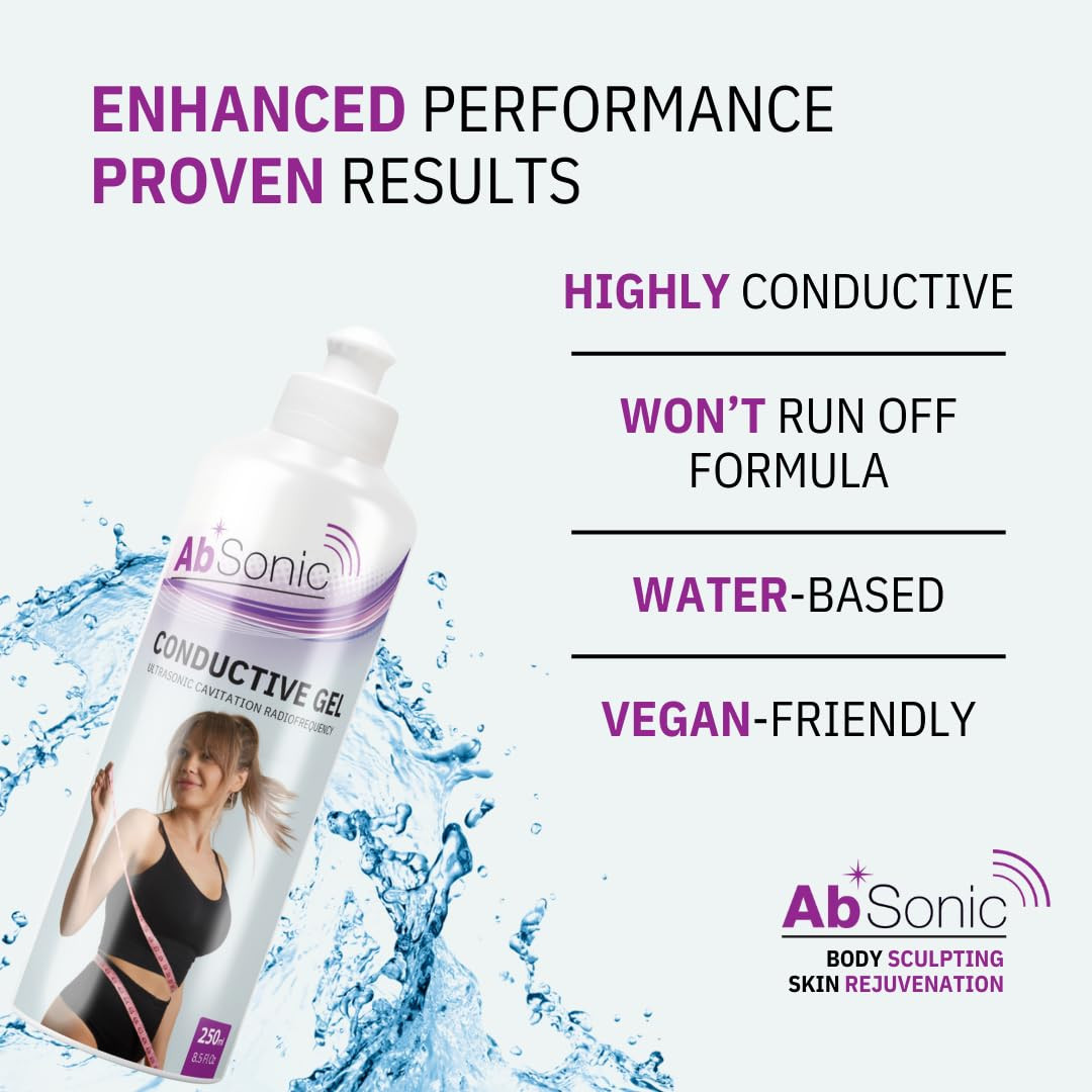 Cavitation Gel for Body Sculpting Machine – Conductive Gel for RF