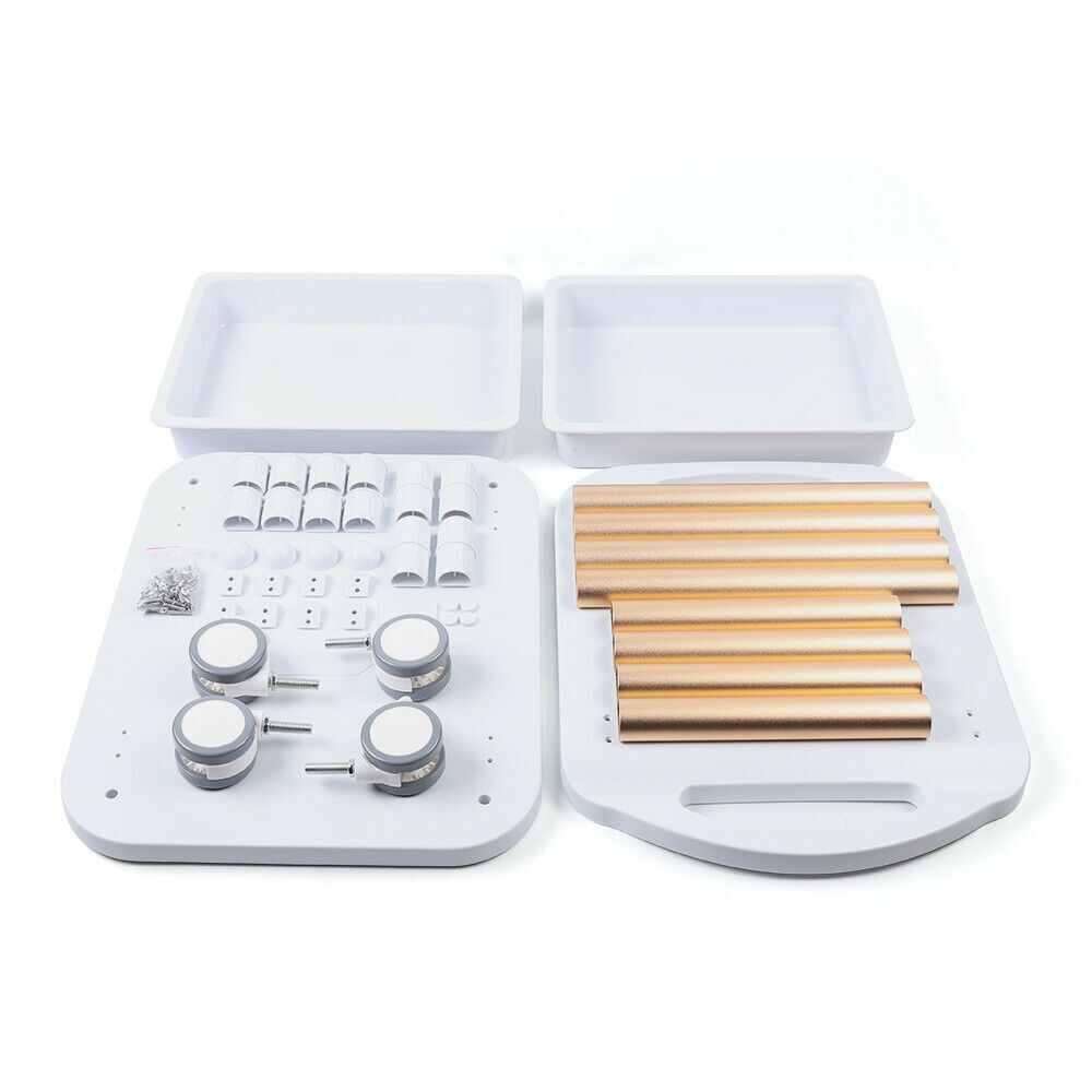 Instrument Rolling Cart For Cavitation Beauty Machine Salon SPA Trolley Stand US