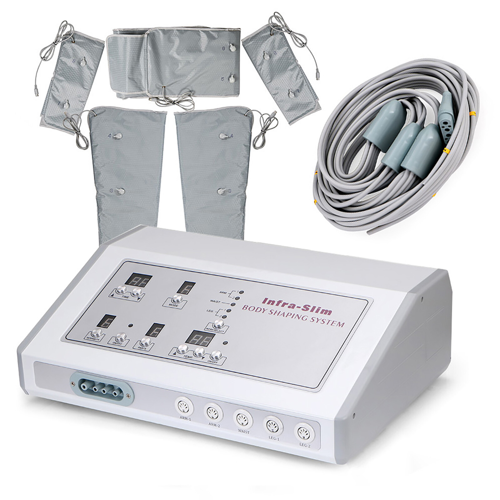 New Air Wave Pressure Far Heat Pressotherapy Body Slimming Weight Loss Machine